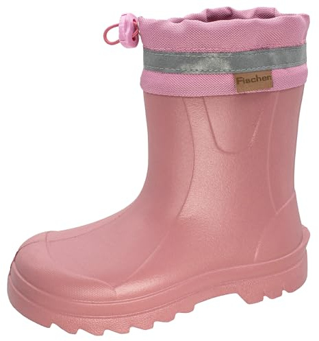 Fischer Kinder Stiefel Unisex wasserdicht und pflegeleicht mit Zugband 201022