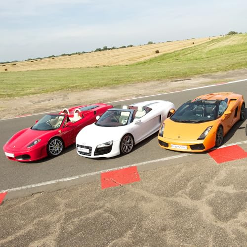 Buyagift Triple Driving Legends Experience with High Speed Passenger Ride - Weekdays, Exciting Car Racing Adventure Gift