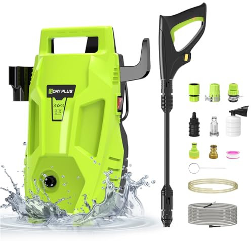 Pressure Washer Jet Washers/Pressure Washers 5800W 500Bar 700L/H Portable Electric Power Washer Lightweight High Pressure Washer, Patio Cleaner for Home Garden Driveway Use with a Range of Accessories