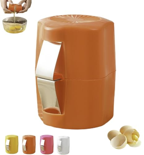 Abridor Cáscaras De Huevo, Pelador Huevos Cocidos, Herramienta Para Romper Huevos, Rompehuevos, Pelador Y Separador Huevo Manual, Cortador Dehuevo Multifuncional Para Crudos(B)
