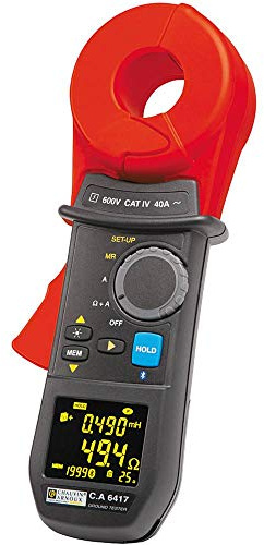 Chauvin Arnoux CA6417 Prüfgeräte Erdungsklemme CAT IV 600V 35mm
