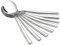 Idotry Lot de 12 cuillères à soupe rondes en acier inoxydable