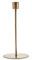 House Doctor Kerzenständer, Anit, Antikes Messing-Finish, h: 20 cm, Dm: 9,5 cm, Edelstahl, 9.5 cm