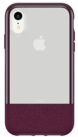 OtterBox - Ultra-Slim Statement iPhone XR Case (ONLY) - Clear Protective Phone Case with Luxurious Felt Accent (Lucent Magenta)