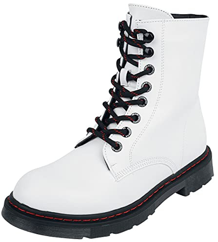 Dockers by Gerli Schnürboots Frauen Boot weiß EU38 Sonstiges Material Streetwear