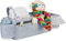 Relaxdays Betttasche Hochbett, 8 Fächer, Baby-& Pflegebett, Filz Bett Organizer zum Anhängen HBT 23x43x11 cm, hellgrau