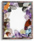 arte-tuo Bilderrahmen Opal N | 48x64 cm | Rusty Iron Look | klares Kunstglas | Poster Puzzle Diamond Painting Drucke