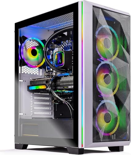 Skytech Gaming PC desktop – Intel Core i7 12700F 2,1 GHz, Intel Arc A770, SSD NVME Gen4 da 1 TB, RAM DDR4 da 16 GB 3200, alimentatore Gold da 650 W, 240 mm AIO, 11AC Wi-Fi, Windows 11 Home a 64 bit