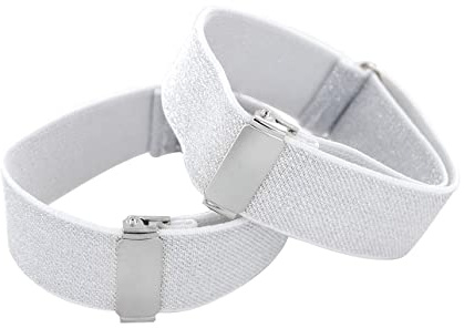 axy 1 Paar Herren Hemd Ärmelhalter - Hülsenhalter - Ärmelband - elastisch und größenverstellbar unisex