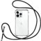 Vauki Handyband für iPhone 13 Pro Hülle mit Band, Handyhülle Silikon Transparent zum Umhängen Stoßfest mit Kordel Necklace Schnur TPU Bumper Case für iPhone 13Pro 6.1 Zoll