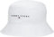Tommy Jeans Herren Fischerhut Logo Bucket Hat Outdoor, Weiß (White), S-M
