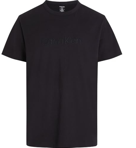 Calvin Klein Herren T-Shirt CK Kurzarm Rundhalsausschnitt mit Print Artikel NM2170E S/S Crew Neck