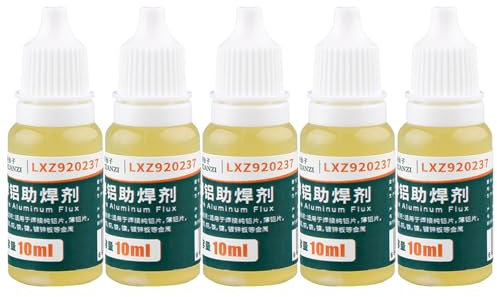 Flussmittel für Aluminium 50ml,Aluminium-Löttemperatur Low Melt Rework Paste - Reinforced Solder Paste for Soldering Aluminium,Flux Soldering for Aluminium,Schweißzubehör für Aluminium