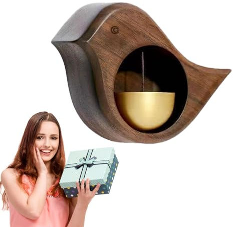 Nankoyal Campanello magnetico per negozianti, campanello per negozianti per apertura porta - Campanello eolico di benvenuto magnetico per giardino domestico a forma di - Magneti per frigorifero con