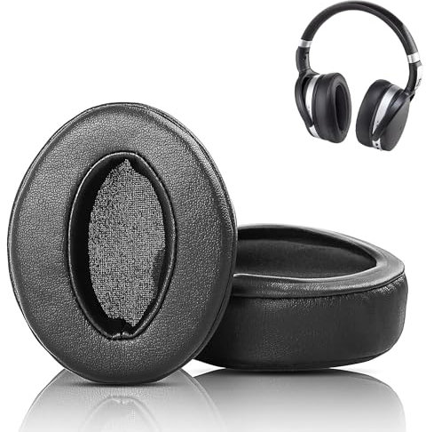 HAIZEEN Ohrpolster und Kopfband Kompatibel mit Sennheiser HD 4.50 BTNC, HD 4.50BT, HD 4.40BT, HD400S, HD 350BT, HD350BT, HD300 Kopfhörer Ohrpolster Ersatzkissen (Proteinleder/Memory-Schaum)