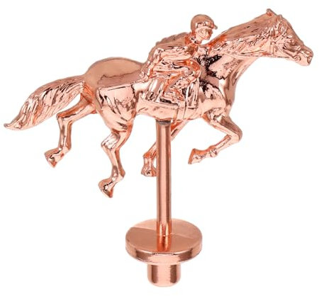 Rennspiel Metallpferdefigur aus Legierung für Brettspielteile
