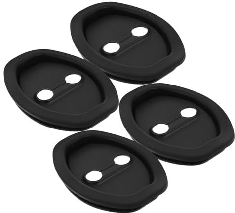 4pcs Car Door Cover Car Protector Door Lock Vehicle Doors Locks Guard Door Latch Guard Door Latch Protection Cover Car Silicone Door Latch Protective Cover Car Door Latch Protector ULTECHNOVO