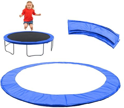 Trampolin Randabdeckung, Ø 244 305 cm Trampolin Randschutz, Trampolinfederabdeckung, Standardschutz des Standard Trampolinpads, Trampolin Schutzkissen, Ersatzsicherheitskissen