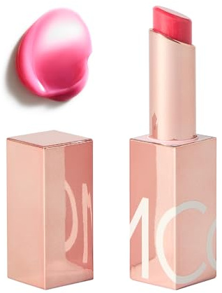 MCoBeauty Sheer Tint Lip Balm - Passion, Peachy Pink Tinted Lip Gloss Balm | Jojoba Seed Oil for Hydrated Lips, Buildable Transparent Colour, Moisturising, Vegan & Cruelty Free