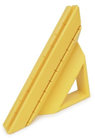 Dpofirs Tile Cutter Tool, Tile Edge Trim Cutting Tool, for 45 Degree Miter Cuts, ABS Tile Trim Square Accessory, for Installation and Renovation