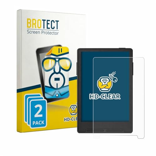 BROTECT Schutzfolie für Xteink X3 | 2 Stück Transparenter Displayschutz Made in Germany Klare Displayschutz-Folie Clear Einfache Montage Case-Friendly