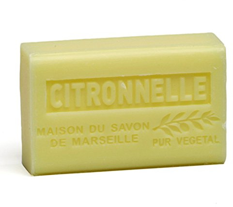 Provenzalische Seife Zitronengras (Citronnelle) mit Bio-Sheabutter (125 Gramm)