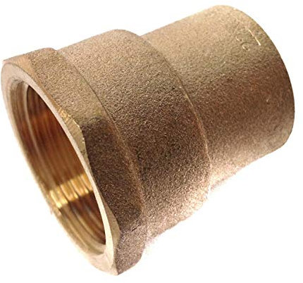 15mm x 3/8 End Feed BSP Female Connector - Pack of 2