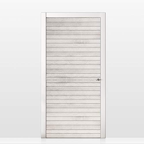 MEGADECOR Vinyl-Aufkleber für Türen in Holzoptik, Eiche