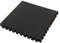 Bond Hardware Black Interlocking Soft Foam Floor Mats - 4 Pieces EVA Puzzle Diamond Texture Tiles Protective Flooring Set - Protector, Surface Protection Mat for Gym Fitness Basement Garage, 16 SQ FT