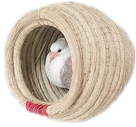 Nistkästen Outdoor Garden Courtyard Taube Vogel Nest Voliere mit Öl und Gras, waschbarer Vogelkäfig, 24x20x19cm (Color : 1 Piece)