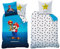 Super Mario Kart Kinder-Bettwäsche Champion Trophy 135x200 + 80x80 cm 100% Baumwolle Renforce Luigi Peach Bowser Yoshi Kugelwilli Buu Huu Rakete Stern Blauer Panzer deutsche Größe Reißverschluss