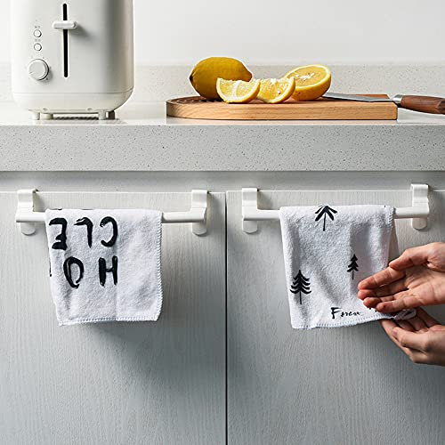 WZYX Barra Portasalviette Senza Foratura Portasciugamani sopra Anta Porta Asciugamani Estraibile per Bagno Cucina Camera da Letto