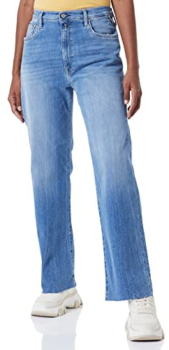 Replay Damen Reyne Jeans, 009 Medium Blue, 29W / 30L EU