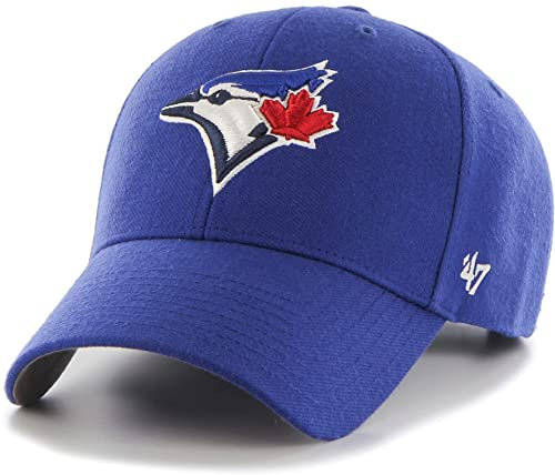'47 Toronto Blue Jays Blue Basic MVP verstellbare Mütze für Erwachsene, Einheitsgröße