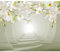 decomonkey - Papier Peint Panoramique Fleurs Abstrait 350x256 cm - Décoration murale moderne – Tapisserie décorative pour chambre salon - Art mural unique design tendance
