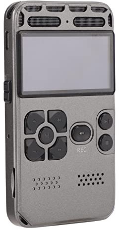 Voice Activated Recorder, Mini 8GB Digital Voice Recorder, Portable Audio Recorder USB Charge with Higher Sensitivity Microphone, AB Repeat Function, Easy Transfer, 850mAh Battery