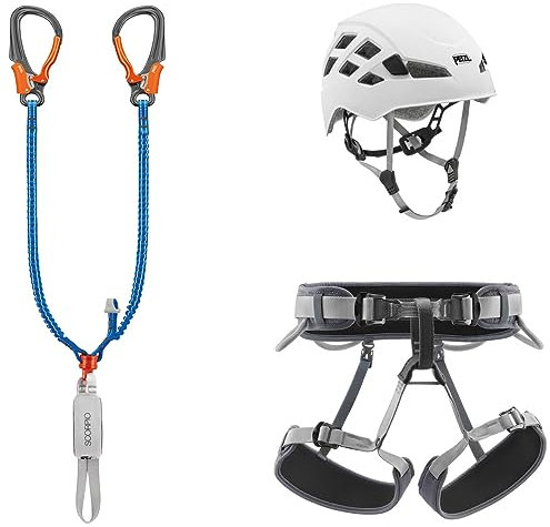 PETZL, Kit Via Ferrata Eashook, Kit De Via Ferrata, Multicolore, 1, Adulte Unisexe