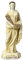 Demeter Ceres Göttin Mutter der Natur Griechische Statue Skulptur Figur Alter Farbe