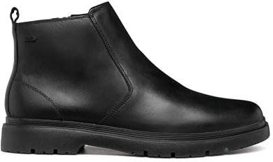 Geox U Spherica Ec1 B ABX, Stivale alla Caviglia Uomo, Nero, 44 EU