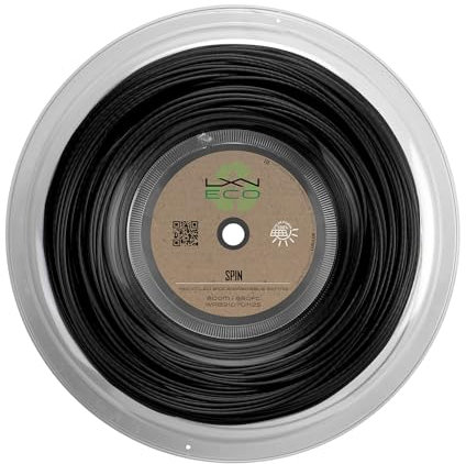 Luxilon Tennissaite Eco Spin 125, Schneller Ballrückschlag, 98% PET