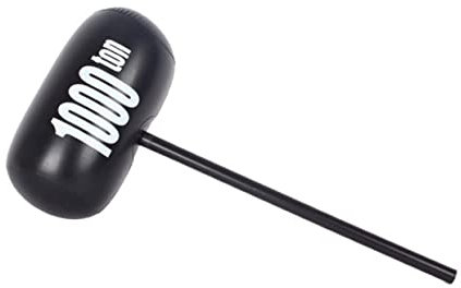 FAVOMOTO Inflatable Hammer Carnival Prizes Ornaments Blacksto e The Black Toy for All Ages Childrens Toys Children’s Toys Kids Toys Blackish Hammer Inflates Toy Hammers Large Kiloton Hammer