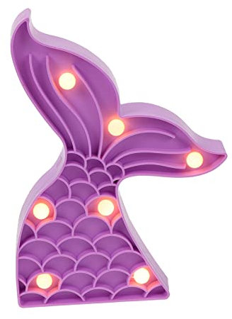 Gadpiparty 2St Fischschwanz-Einstelllampe LED Meerjungfrauenlichter für Mädchenzimmer Schreibtischlampen kindernachtlichtlicht Christbaumschmuck Ornament langlebige Nachttischlampe