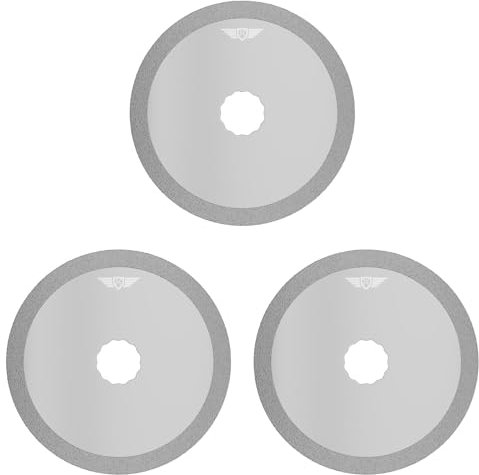 3 x 65mm TopsTools RV65DC_3 Diamond 13mm HEX Fitting Grout Flat Circle Blades Compatible with Draper MT250A 23038, MT250 31328, Wickes 235510, Renovator Multitool Multi Tool Accessories