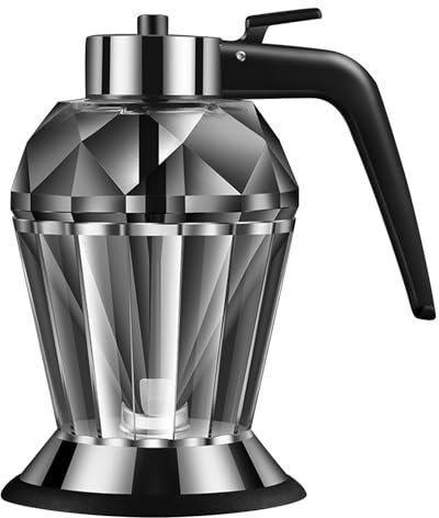 Njdkadey Distributori di olio di vetro convenienti Facile da pulire Brocche di olio di vetro Brocche di olio Brocca di olio Canisters per la memorizzazione dell'