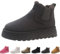 Charmella Boots for Women, Charmella Women's winter Fashion thick-soled snow boots cotton shoes soft and comfortable (grau, Erwachsene, 40, Numerisch, EU Schuhgrößensystem, M)