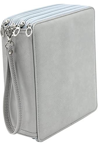 SHINEOFI Sac De Rangement Pour Crayons De Couleur Utile Pour Étudiants Avec Fermeture Éclair Et Bandoulière