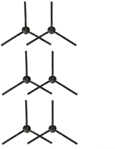 Spazzole laterali di ricambio per robot aspirapolvere ILIFE G9 G9PRO V9 V9PRO confezione da 6/10 per prestazioni di pulizia degli angoli migliorate (confezione da 6)
