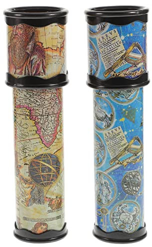 TOYANDONA Rotierendes Kaleidoskop-Spielzeug 2 Stück Lernspielzeug Für Jungen Und Mädchen Lustige Designs Für Jungen Und Mädchen Zufällige Auswahl