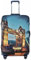 QGGHNISD Gepäckhülle für Muttertag, Valentinstag, romantischer Herzbaum und Fahrrad, kratzfest, elastisch, passend für Koffer von 45,7 - 81,3 cm, Tower Bridge in London, XL