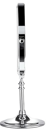 DEARMAMY Miroir Grossissant Rond Double Face sur Pied pour Maquillage De Précision Et Salle De Bain